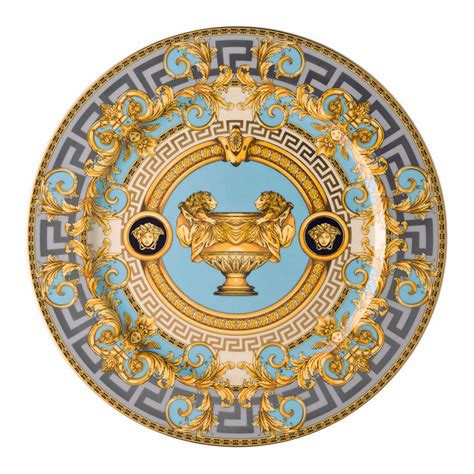 piatto versace bellezza|VERSACE HOME Piatto Piano 30 cm Prestige Gala Bleu 2.